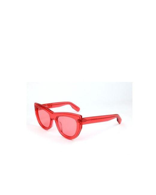 KENZO Pink Logo Sunglasses