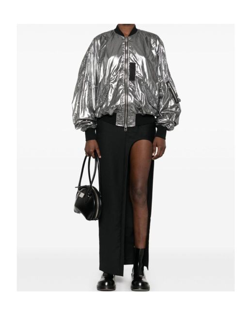 Junya Watanabe Gray Zip-Up Casual Jacket