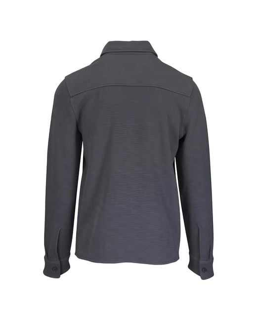 Vince Gray Pocket Overshirt Jacket for men