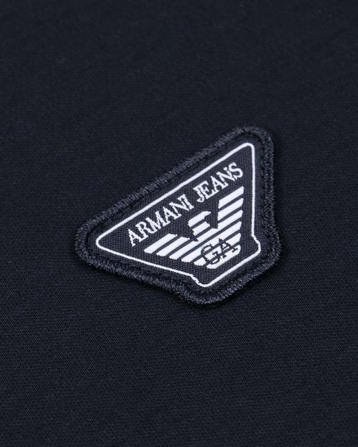 Armani Jeans Blue Logo T-Shirt for men