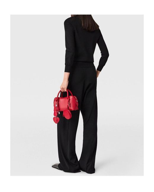 Stella McCartney Black Long-Sleeve Compact Knit Top