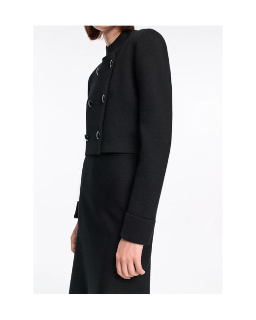 Dorothee Schumacher Black Sharp Ambition Jacket