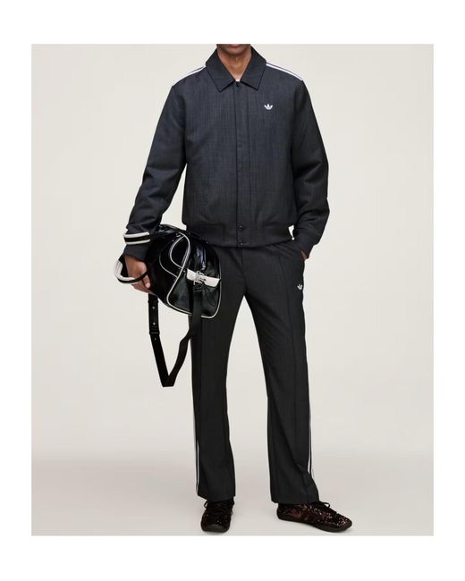 Adidas by Wales Bonner Blue Adidas X Wales Bonner Wool Jacket for men