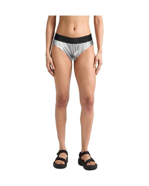 Dolce & Gabbana Black Solid-Color Bikini Bottoms