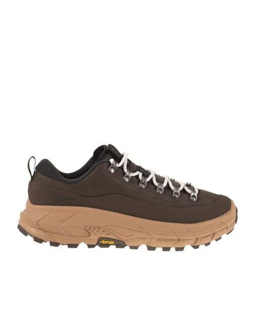 Hoka One One Brown Tor Summit Lace-Up Sneakers for men