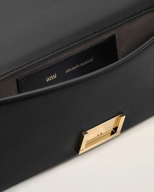 AMI Black Mimi Pouch for men