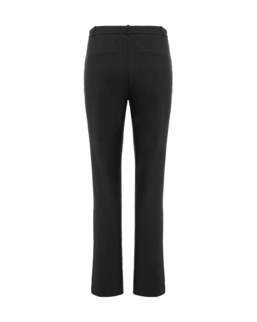 Vince Black Cigarette Flared Trousers
