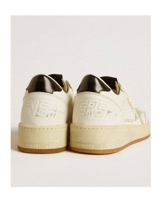 Golden Goose Deluxe Brand White Ballstar 2 Leather Sneaker