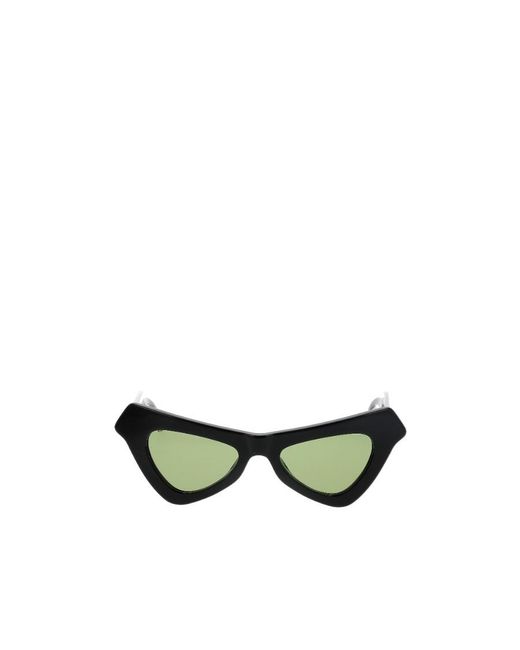 Marni Green Logo Sunglasses