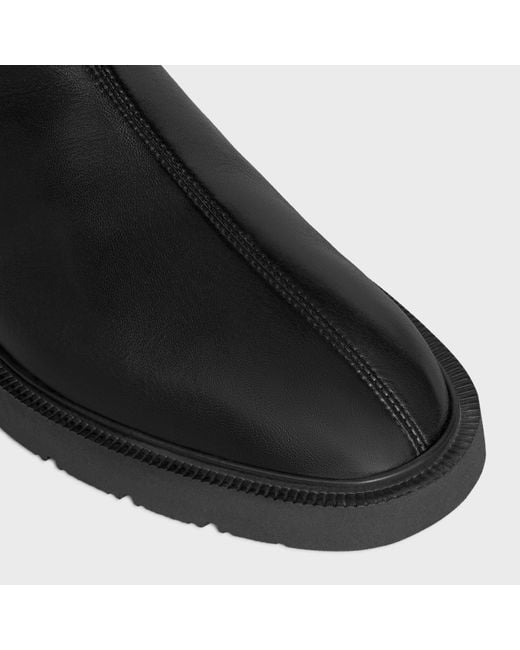 Céline Black Flow Zipped Boot for men