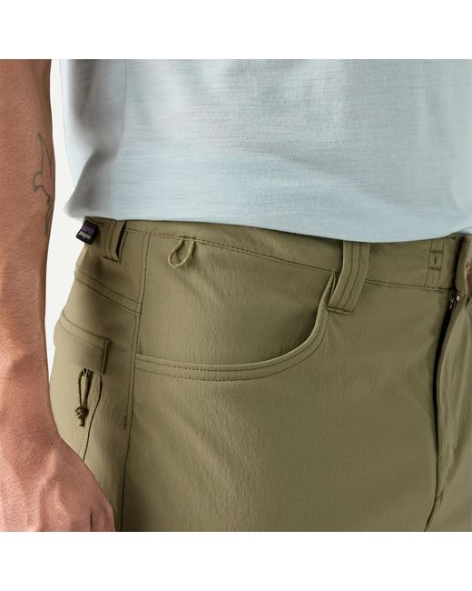 Patagonia Green Cargo Shorts for men