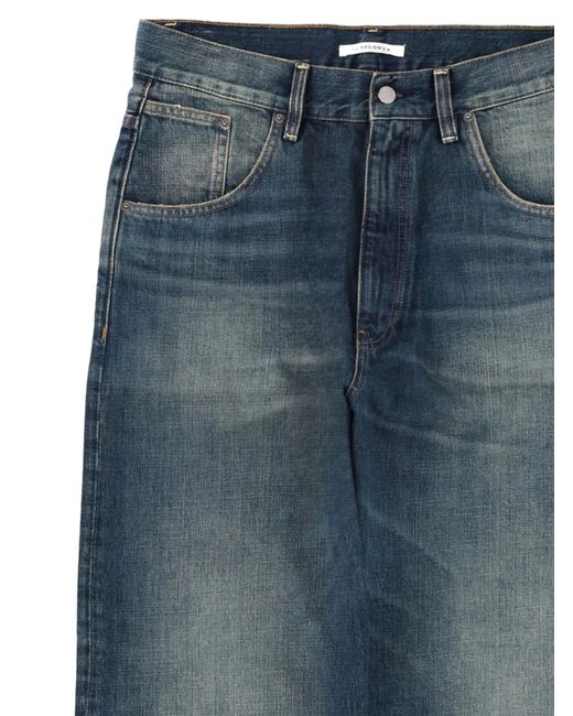sunflower Blue Five-Pocket Jeans for men