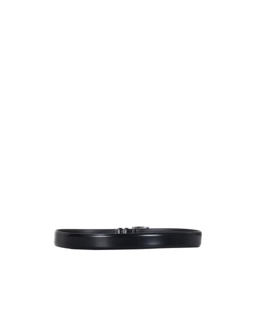 Orciani White Buckle Belt for men