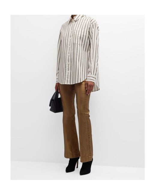 Veronica Beard Brown Carson Jeans
