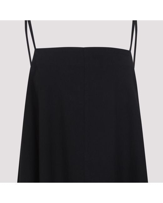 Studio Nicholson Black Achille Strappy Maxi Dress