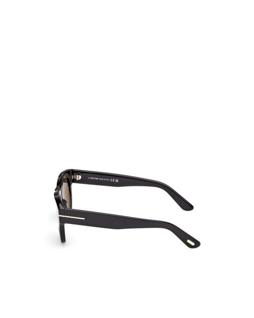 Tom Ford White Full Frame Sunglasses for men