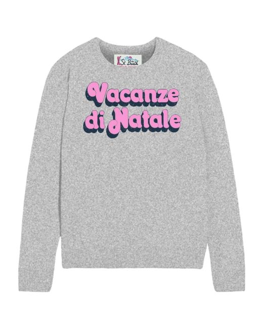 Mc2 Saint Barth Gray Long-Sleeved Pullover