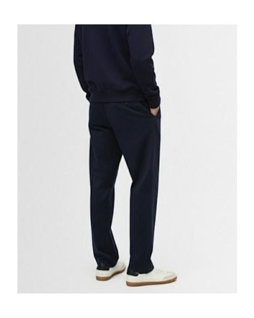 Stone Island Blue Elastic Waist Casual Pants for men