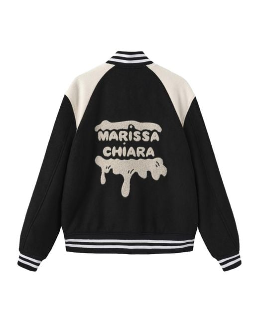 Marissa Chiara Black Long-Sleeved Jacket for men