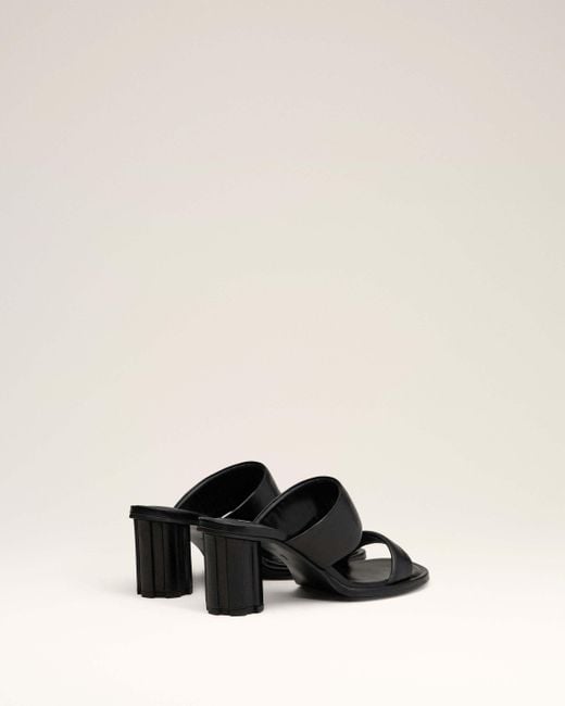 AMI Natural Leather Piano Sandals