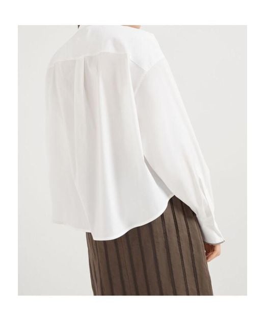 Brunello Cucinelli White Shirts