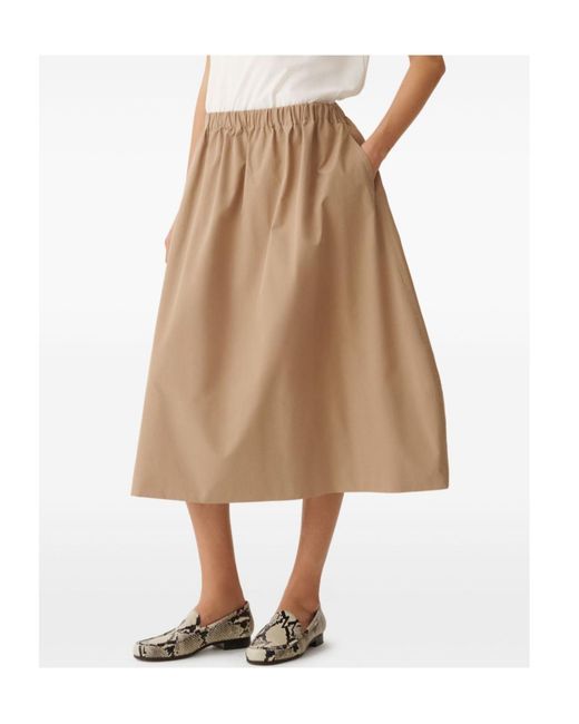 Fabiana Filippi Natural Cotton Skirt