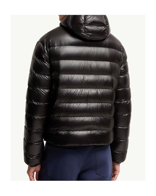 Moncler Black Forzo Hooded Packable Short Down Jacket for men
