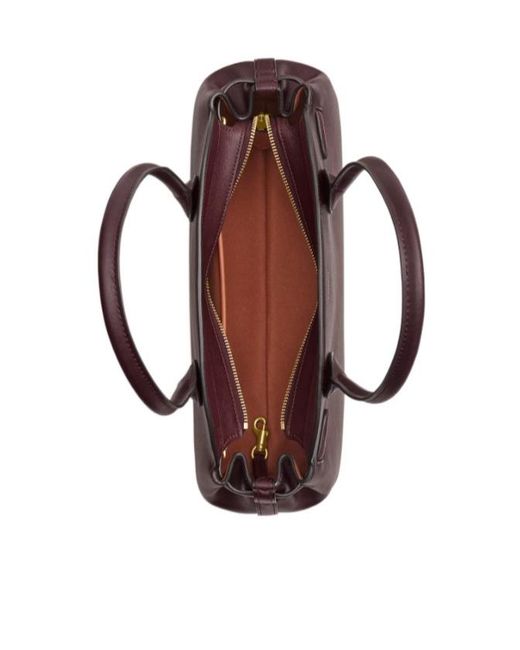 COACH Purple Empire 34 Tote Bag