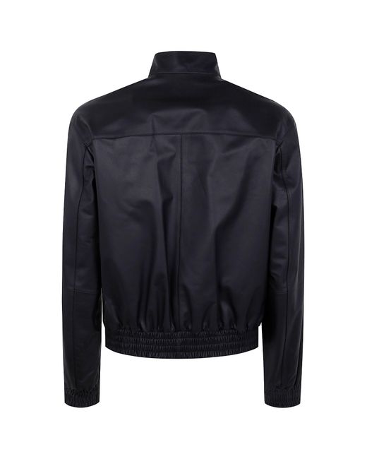 Desa Nineteenseventytwo Blue Long-Sleeved Pilot Jacket for men