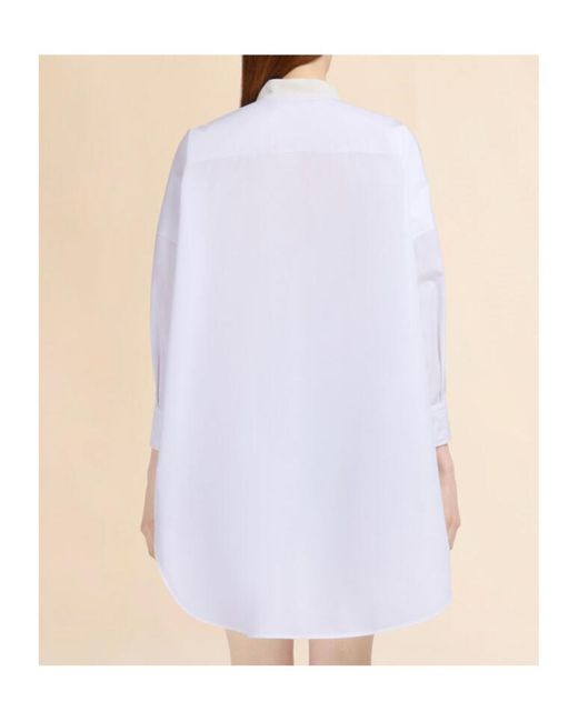 Marni White Bow Poplin Shirt