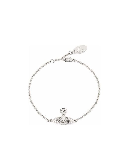 Vivienne Westwood Metallic Orb-Charm Embellished Bracelet