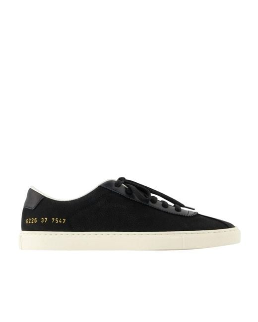 Common Projects Black Downtown Edition Low-Top Sneakers