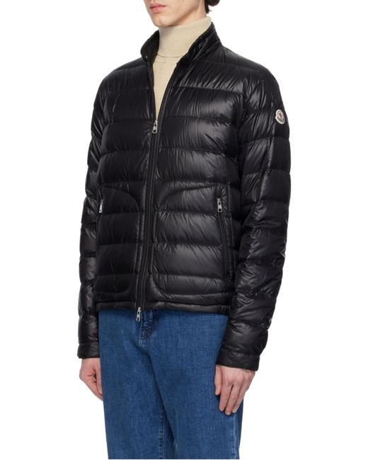Moncler Black Acorus Short Down Jacket for men