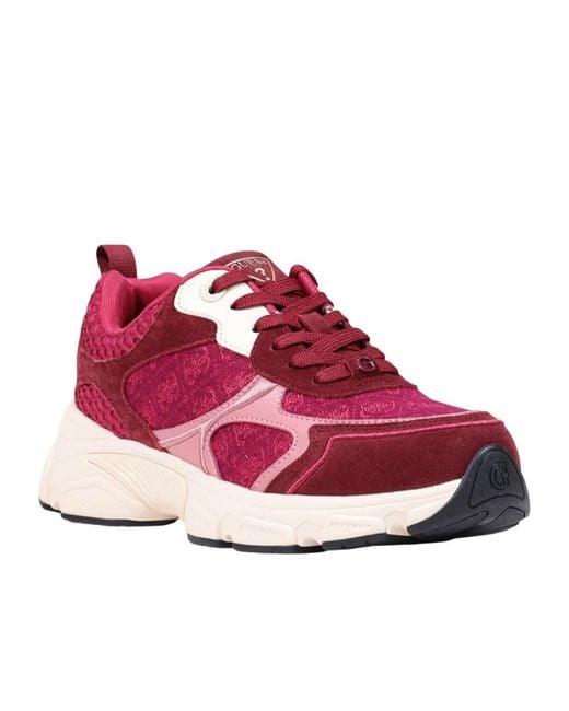 Guess Pink Indye2 Fltid2 Fab12 Sneakers