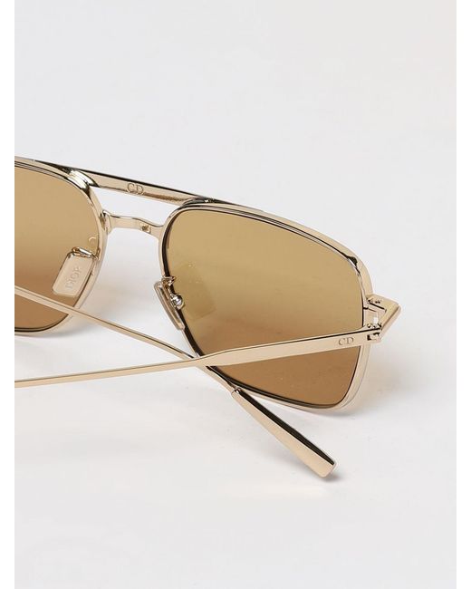 Dior Natural Eyewear Pilot Frame Sunglasses for men