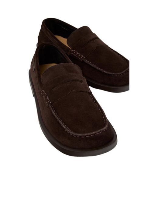 Camper Brown Penny Loafers for men