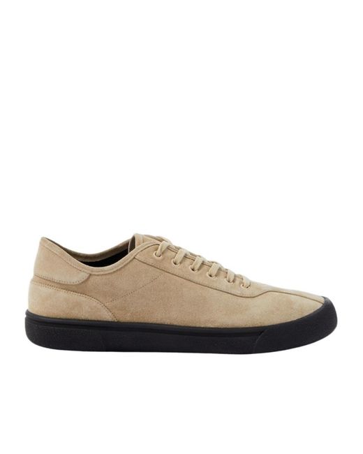 The Row Brown Suede Sneakers for men