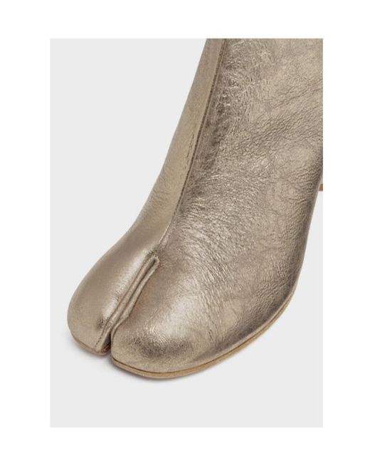 Maison Margiela Natural Tabi Ankle Boots