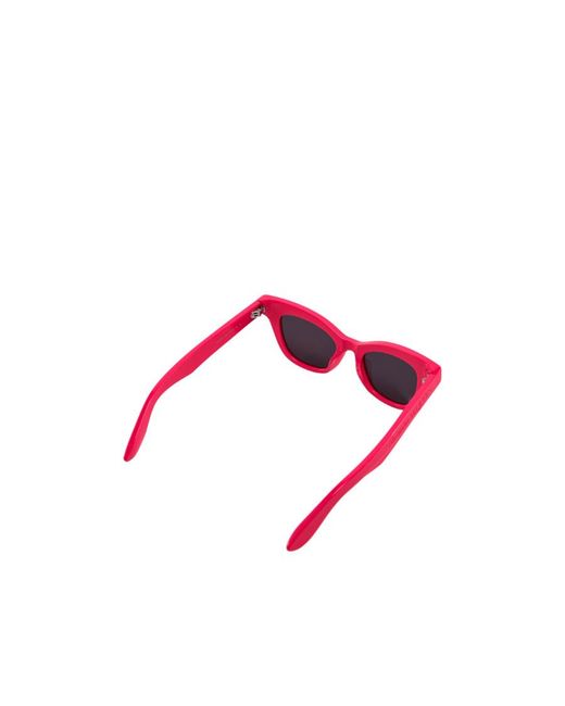 McQueen Pink Eyewear Cat-Eye Frame Sunglasses