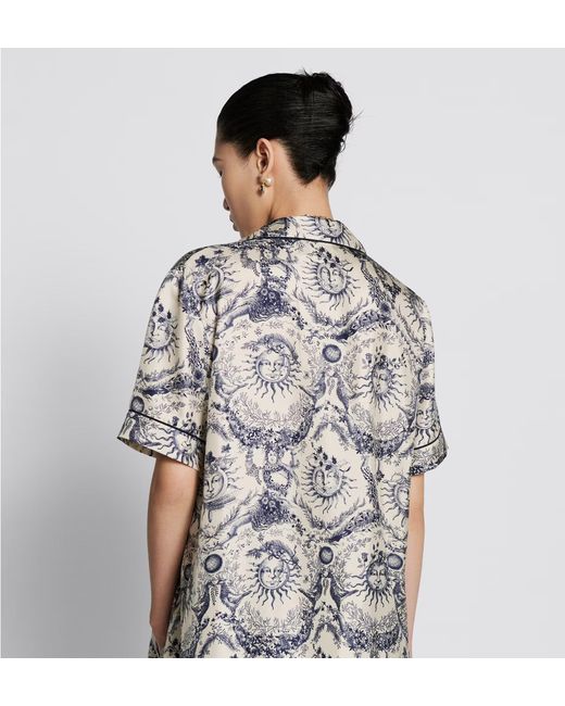 Dior Gray Short-Sleeved Shirt
