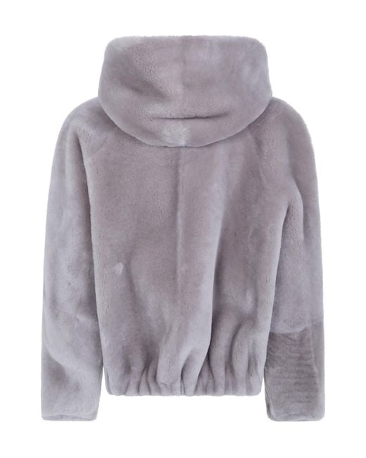 Blancha Gray Long-Sleeve Jacket