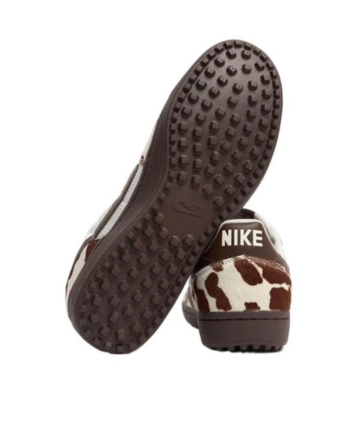 Nike Brown Laceup Casual Shoes