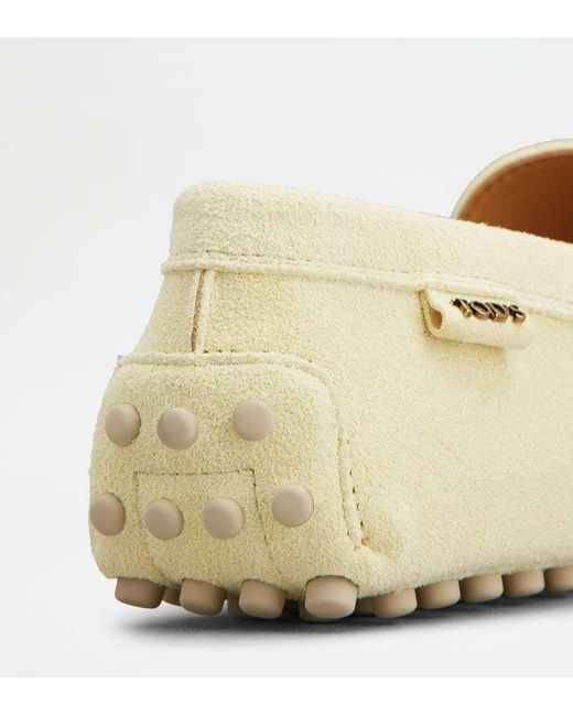 Tod's Natural Gommino Loafers