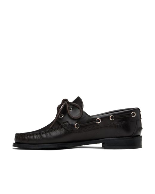 Aeyde Black Pleated Loafers