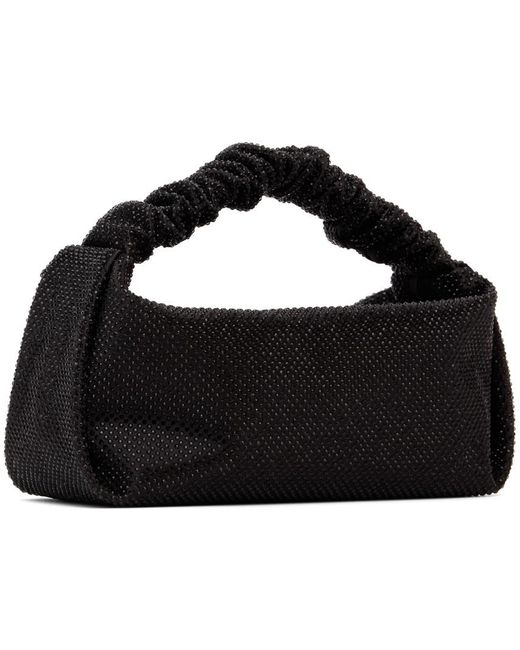 Alexander Wang Black Scrunchie Mini Top Handle Bag