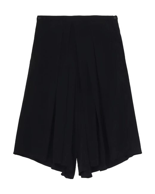 Yohji Yamamoto Blue Tuxedo Hakama Trousers for men