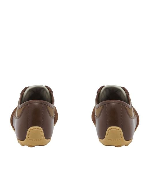 McQueen Brown Boxe Sneaker