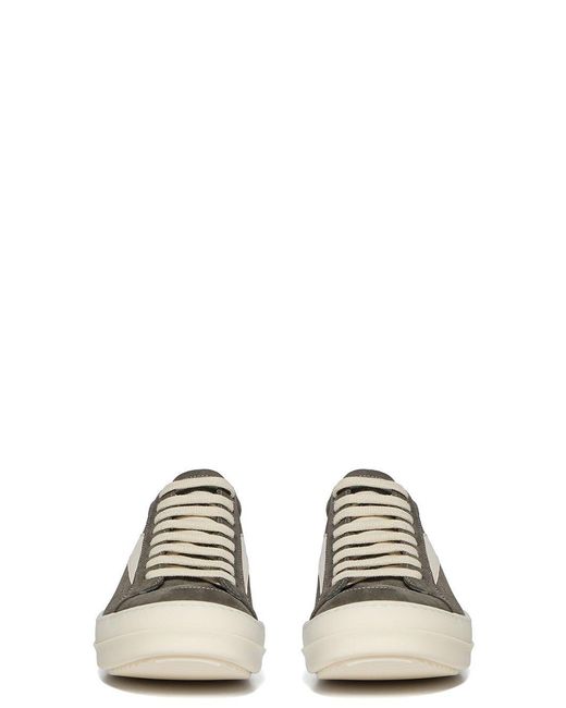Rick Owens Black Lace-Up Sneakers for men