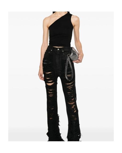 Rick Owens Black Ziggy Top