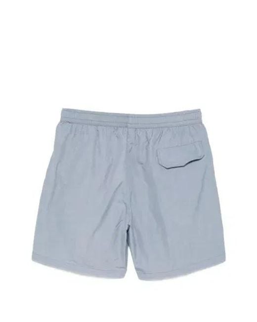 Eleventy Blue Drawstring Swim Shorts for men
